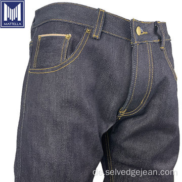 Kleine MOQ Custom 11-17oz Selvedge Männer Jeans Jeans